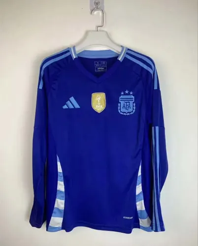 2024 Long Sleeve Argentina Away Football Shirt AAA fan-grade