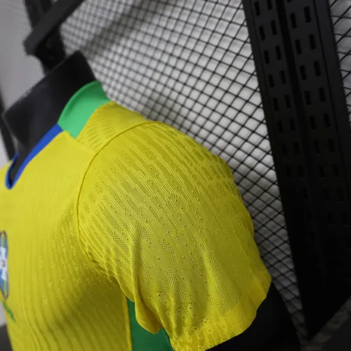 2025 Player Version Brazil Home Soccer Jersey — view 7