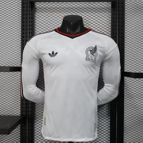 2026 Player Version Long Sleeve Mexico Away Football Shirt AAA fan-grade