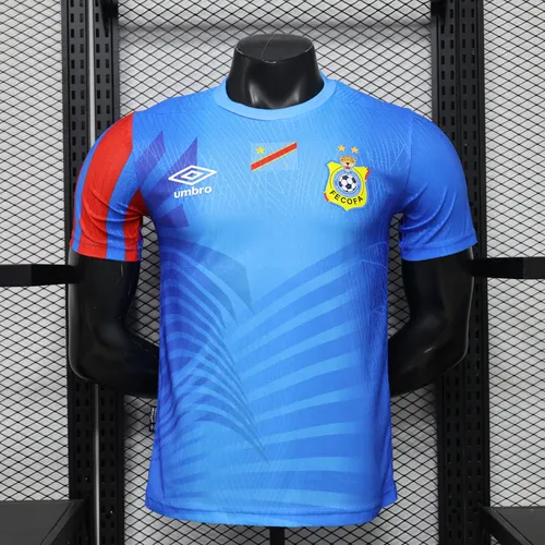 2026 Player Version Congo Home Blue Football Shirt AAA fan-grade