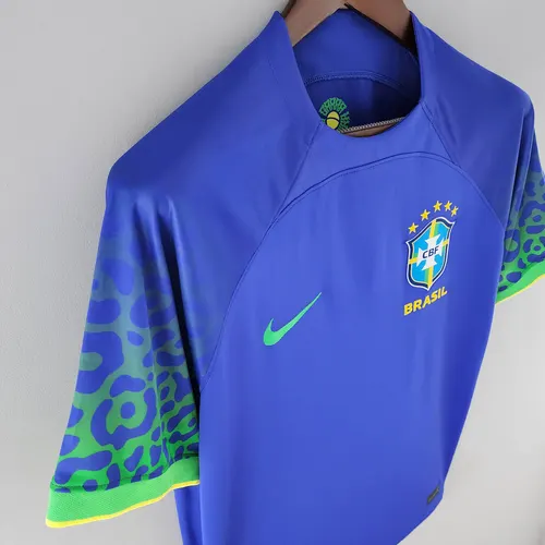 قميص كرة القدم البرازيلي الخارجي لكأس العالم 2022 — view 4