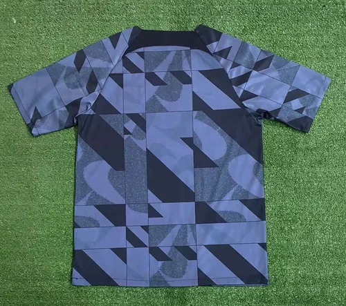 2023/2024 Barcelona Training Wear Gray Jersey — view 2