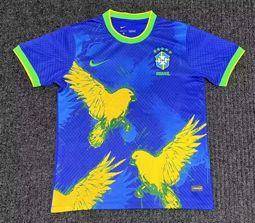 2025 Brazil Special Edition blue Football Shirt AAA fan-grade