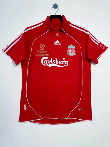 2006/2008 レトロ リバプール チャンピオンズリーグ版 サッカーシャツ ホーム タイ品質