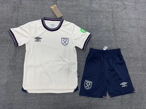 2025/2026 West Ham United Camiseta de Fútbol Visitante Calidad Tailandesa Talla Infantil