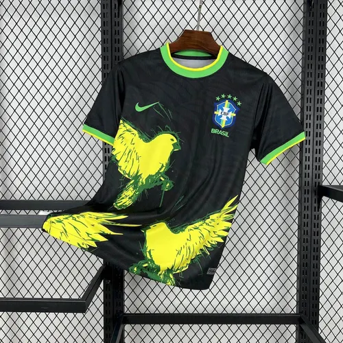 2025 Brazil Special Edition black Football Shirt AAA fan-grade