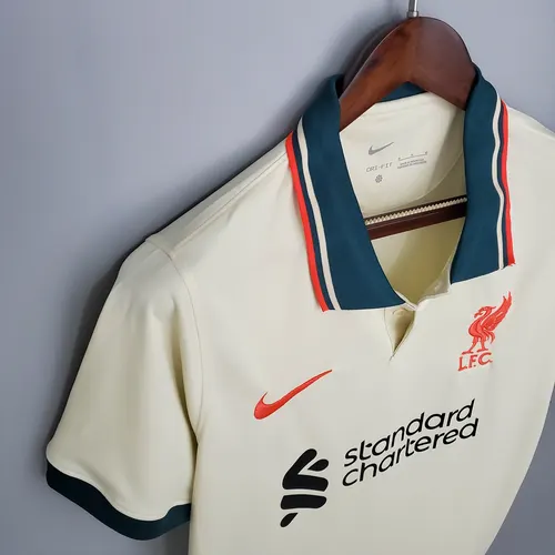 2021/2022 Liverpool Camiseta de Visitante Calidad Tailandesa — view 7