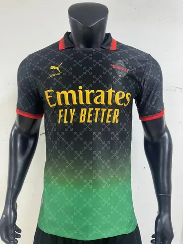 2025/2026 Player Version AC Milan Co-Branded Edition Football Jersey AAA fan-grade