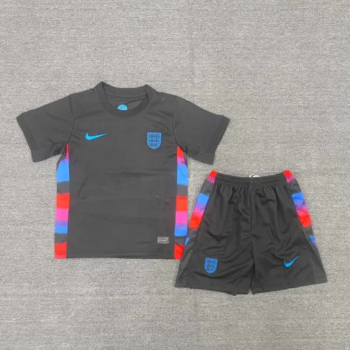 Camisa de Futebol Inglaterra Fora 2025/2026 Qualidade Tailandesa Tamanho Infantil