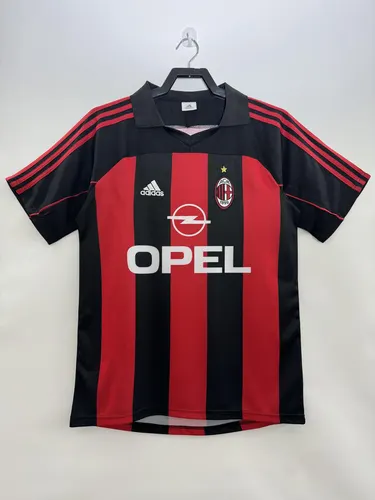 Camiseta Retro AC Milan Local 2000/2002 Calidad Tailandesa