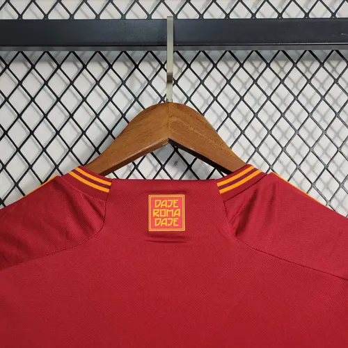 2023/2024 Roma Home Soccer Jersey AAA fan-grade — view 5