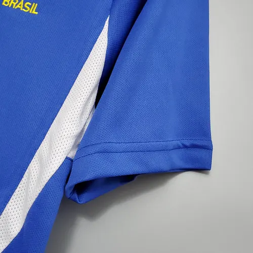 Camiseta de Fútbol Retro de Brasil Visitante 2002 — view 8