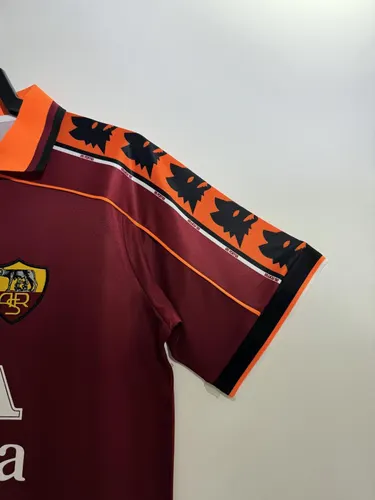 1998-1999 Retro Roma Home Soccer Jersey AAA fan-grade — view 8