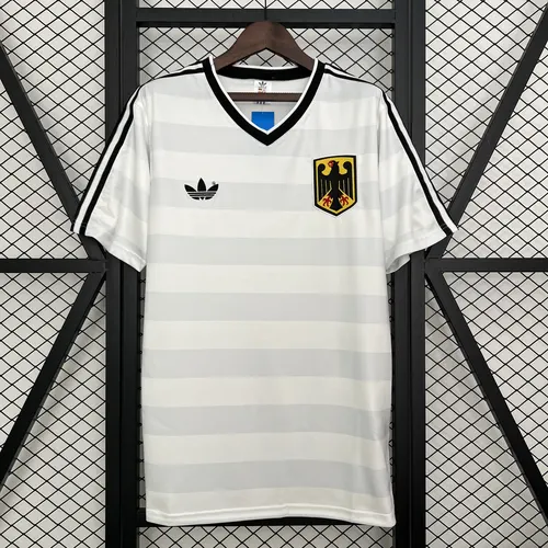 Camisa de Futebol Retro Alemanha Away 1984 — view 1
