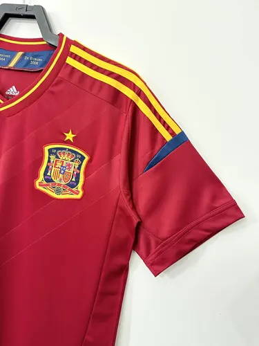 2012 レトロ スペイン ホーム サッカーシャツ — view 4