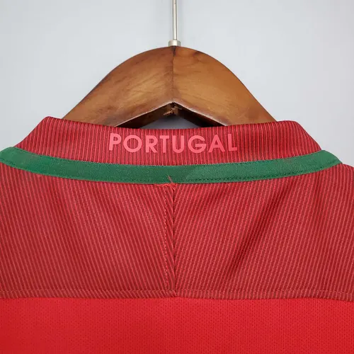 Maillot de football domicile Portugal 2016 Rétro Qualité Thaï 1:1 — view 4