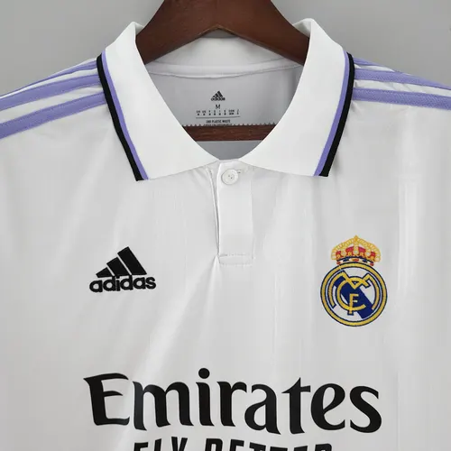 2022/2023 Long Sleeve Real Madrid Home Jersey — view 3
