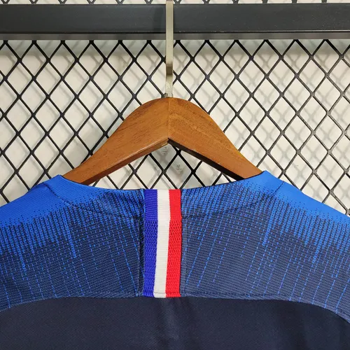 Maillot de foot domicile France 2018 Rétro AAA qualité fan — view 8