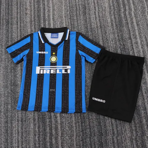 1997/1998 Retro Inter Milan Home Football Jersey AAA fan-grade Kids Size