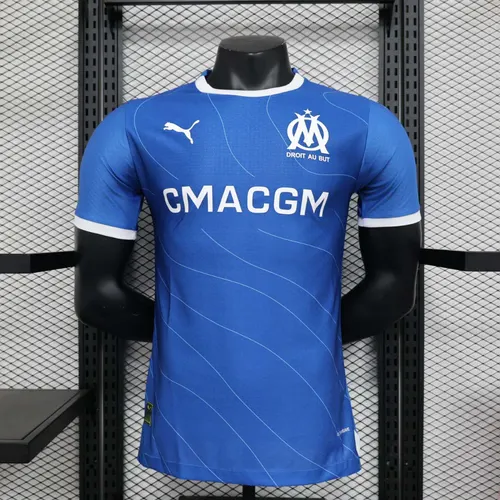 2023/2024 Player Version Olympique de Marseille Away Football Jersey — view 1