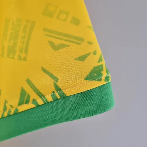 2022 Brazil Classic Soccer Jersey Yellow — view 9