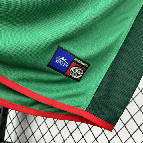 2002 Retro Mexiko National Heimtrikot AAA Fan-Qualität — view 5