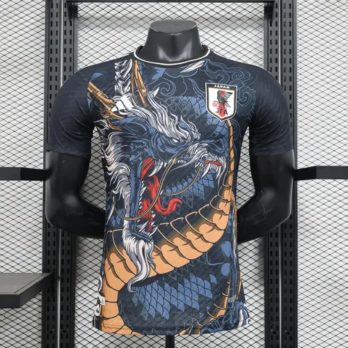 2024 Version Joueur Édition Spéciale Japon x Y-3 Dragon Noir AAA qualité fan