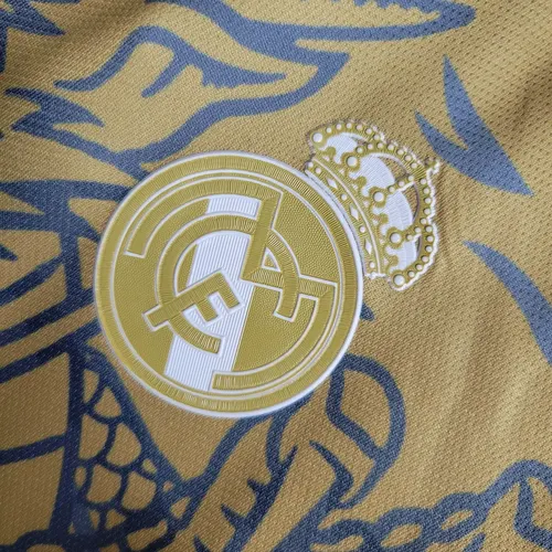 2023/2024 Real Madrid 中国ゴールドドラゴン フットボールシャツ — view 7