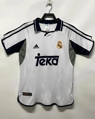 2000/2001 Retro Real Madrid Home Soccer Jersey AAA fan-grade