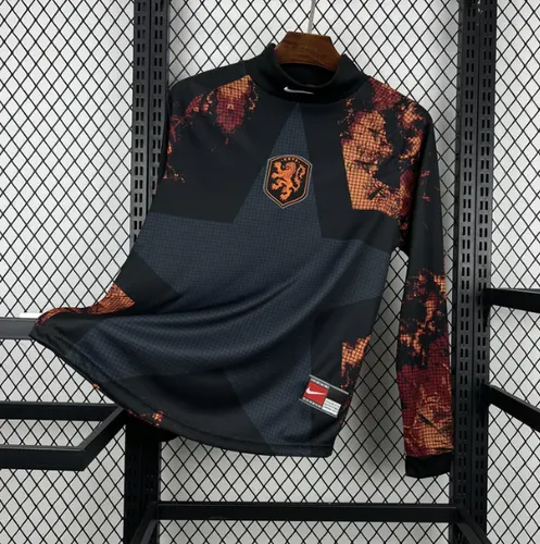 2026 Netherlands Hollywood Goalkeeper Long Sleeve AAA fan-grade