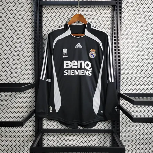 2006/2007 Retro Langarm Real Madrid Auswärts — view 1