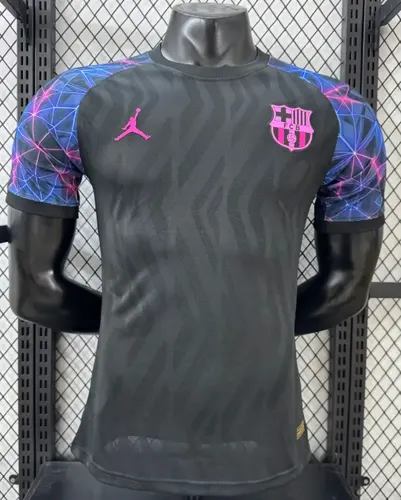 2026/2027 Player Version Barcelona Special Edition Black Blue Football Jersey 1:1 Thai Quality