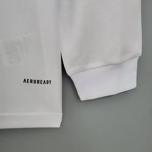 2021/2022 Long Sleeve Real Madrid Home Jersey — view 8
