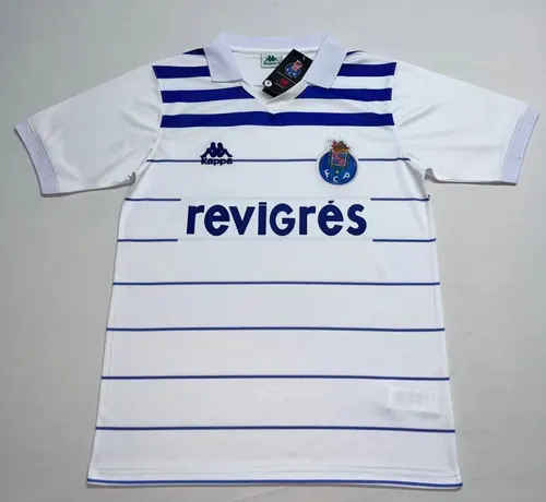 1985/1986 Retro Porto Auswärtstrikot 1:1 Thai-Qualität
