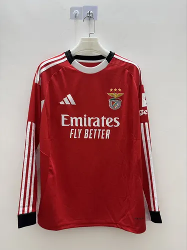 2025/2026 Long Sleeves Benfica Home Football Jersey AAA fan-grade