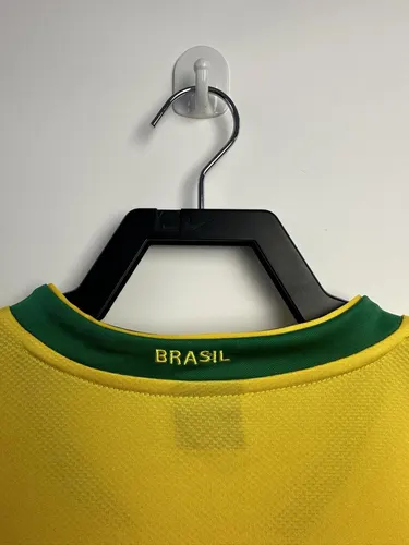 2006 レトロ ブラジル ホーム サッカージャージ タイ品質 — view 4