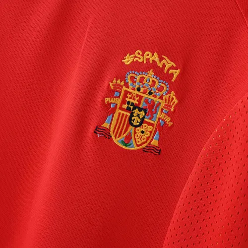 2002 Retro Spanien Heim-Fußballtrikot AAA Fan-Qualität — view 7