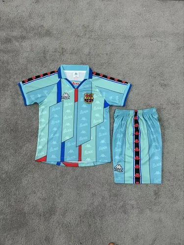 1996/1997 Retro Barcelona Away Football Shirt AAA fan-grade Kids Size