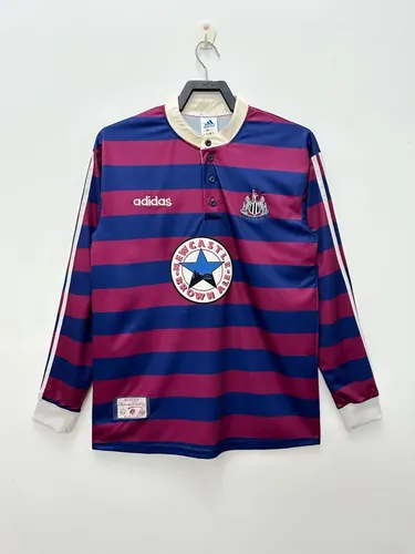 1995/1997 レトロ 長袖 ニューカッスル・ユナイテッド アウェイ サッカージャージ タイ品質