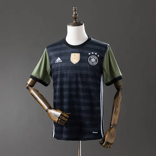 2016 Retro Camiseta de Fútbol Alemania Visitante — view 1