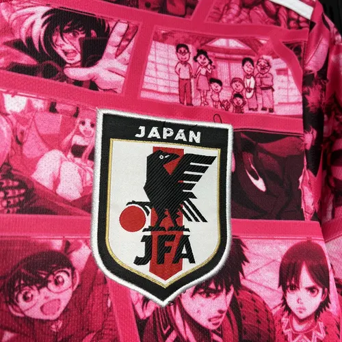 Camisa Rosa Especial Japão 2024-2025 Qualidade Tailandesa — view 5