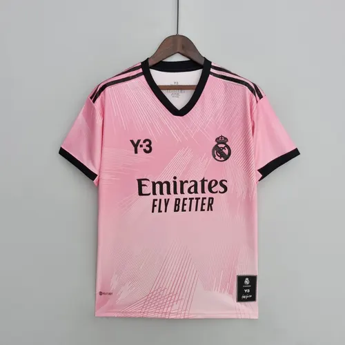 2022 Real Madrid Y-3 Sonderedition Pink Fußballtrikot — view 1