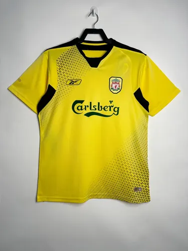2004/2005 レトロ Liverpool アウェイ フットボールジャージ タイ品質