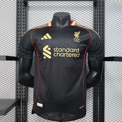 2025/2026 Player Version Liverpool Special Edition Black Soccer Jersey 1:1 Thai Quality