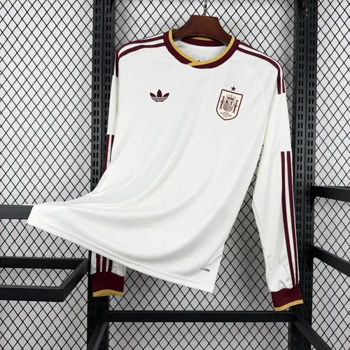 2026 Spain National Team Away Long Sleeve Football Shirt AAA fan-grade