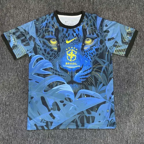 2024 Brazil Special Edition Blue Football Shirt AAA fan-grade