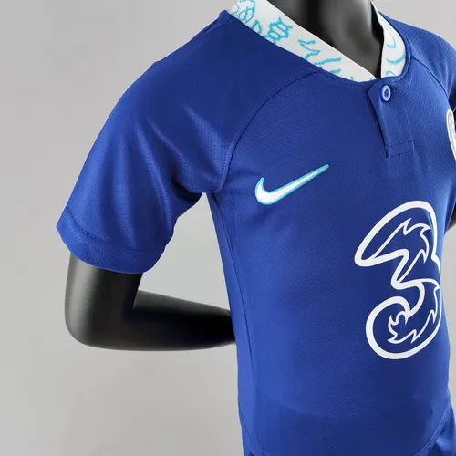 2022/2023 Chelsea Home Football Jersey Kids Size — view 6