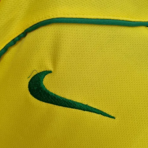 Camiseta de Fútbol Retro Brasil Local 2004 — view 7