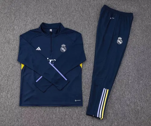 Conjunto de Treino Meio-Puxado Real Madrid Azul 2023/2024 — view 7