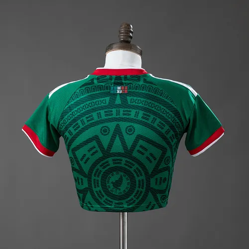 2026 Mexico Home Women's Crop Top Style — view 2